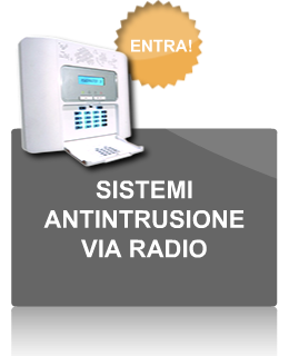 Antifurti antintrusione via radio