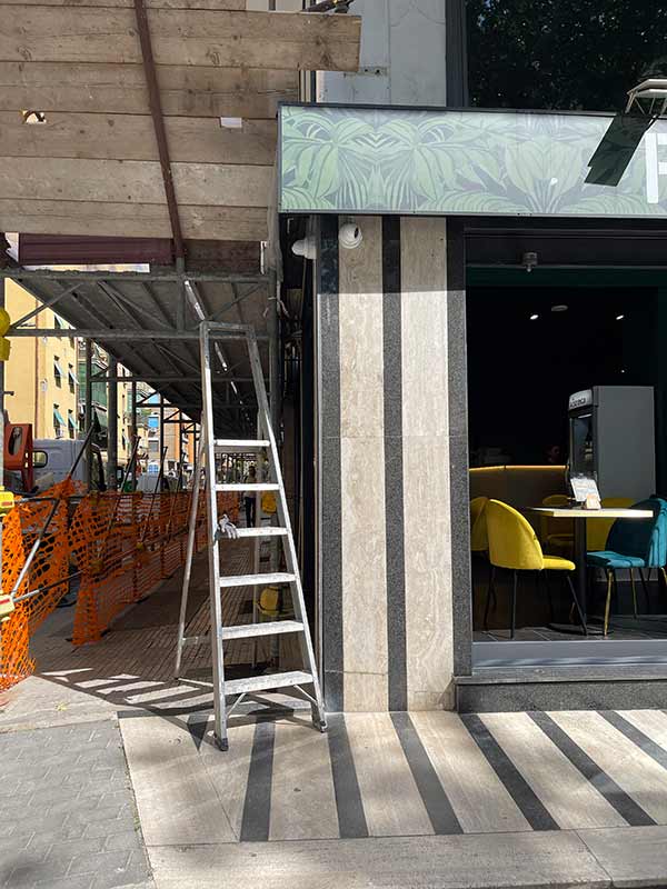 Impianto Videosorveglianza Dahua Ristorante Bar Roma