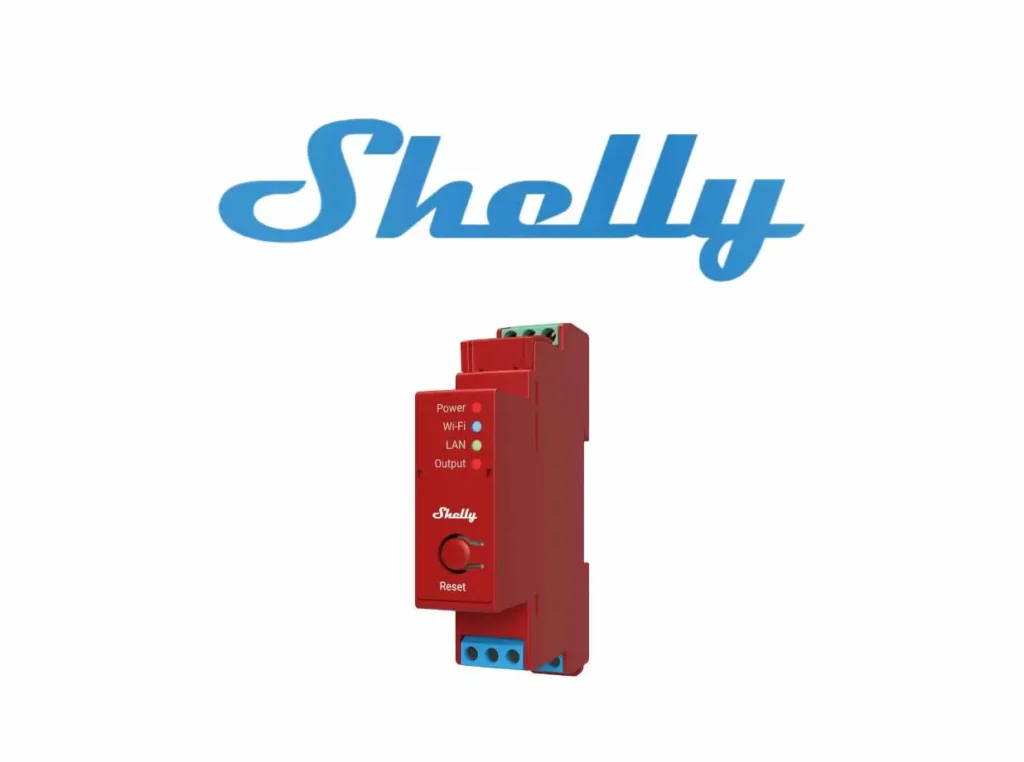 Moduli Shelly installati nel quadro elettrico